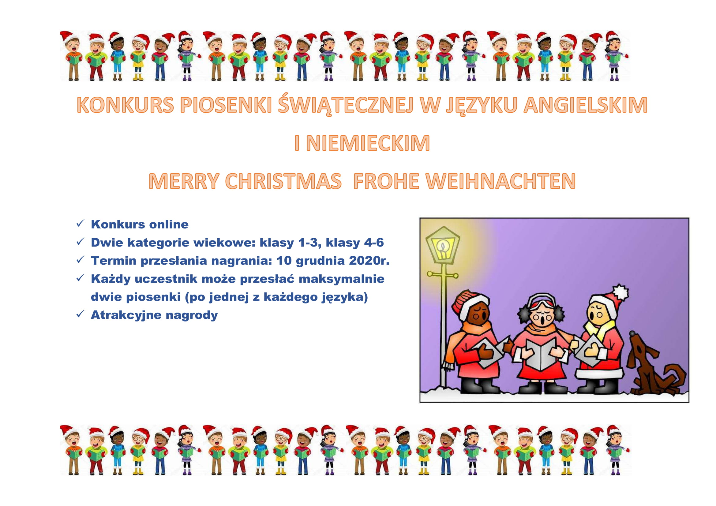 konkurs piosenki świątecznej 1